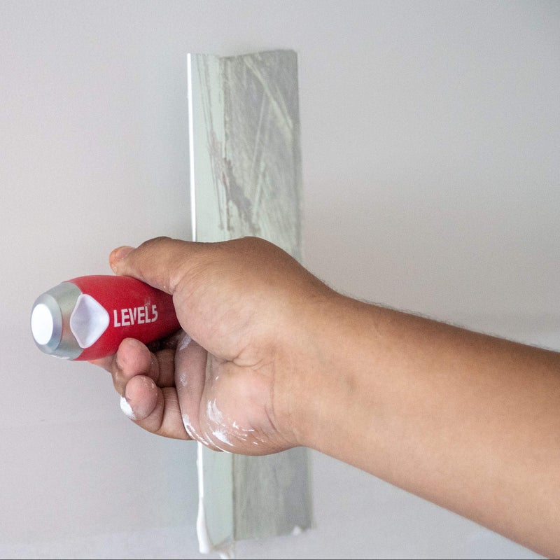 Level-5 12" Big Back Taping Knife | LEVEL5 | Stainless Steel w/Soft Grip Handle | 5-194 - Image 3